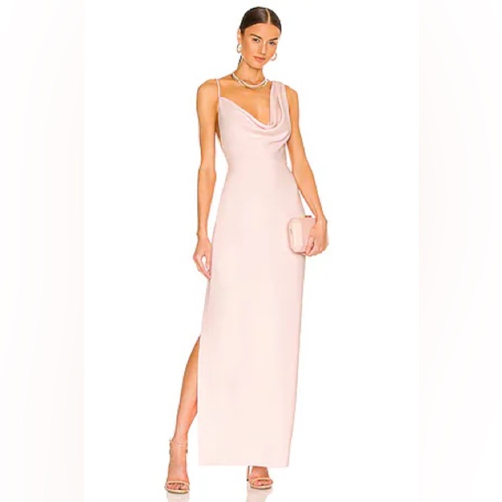 Amanda Uprichard x REVOLVE Arial Gown in Blush size M